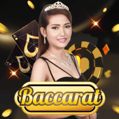 Baccarat card game icon on Winzir